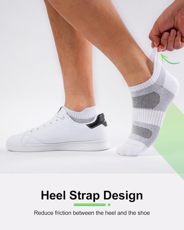 Detalle de Niorasen Calzini uomo traspiranti da lavoro e casual (10 paia)