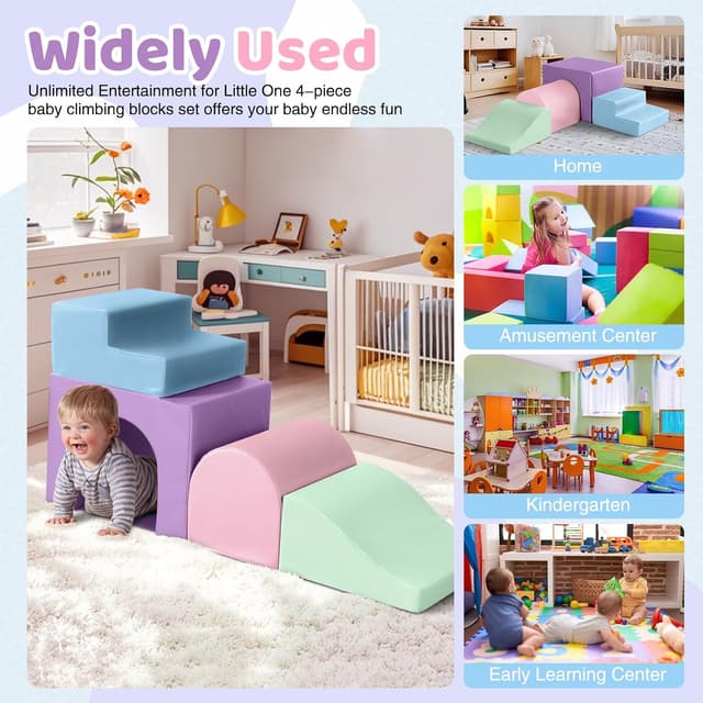 Thumbnail 6 de Parcours Motricité Bébé 4 Pièces Lilac 🧩