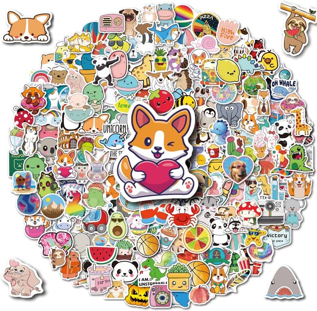 Imagen de 200PCS Water Bottle Stickers for Kids ๐จ en OfertitasTOP