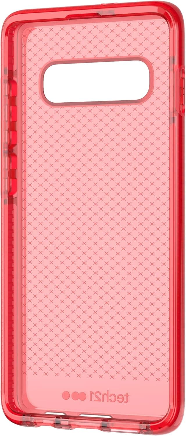 Thumbnail 3 de Tech21 Evo Check Schutzhülle Galaxy S10+ Hellrot