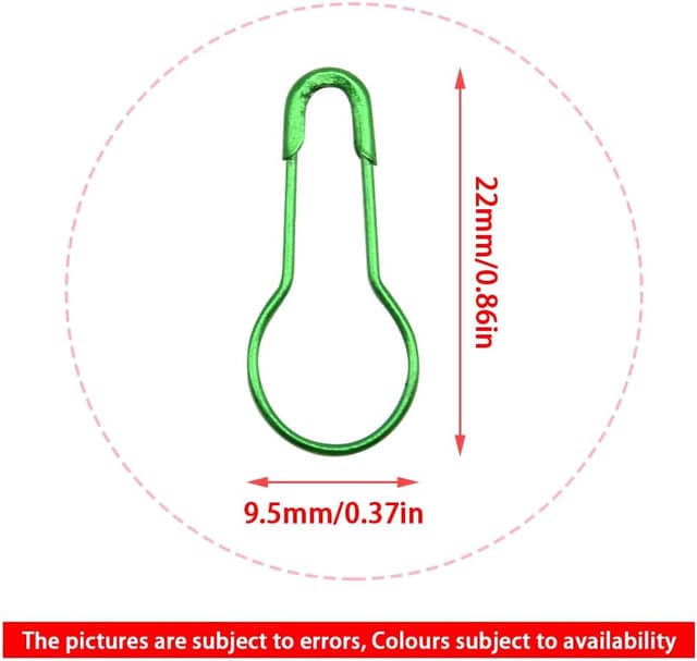 Detalle 2 de Hocansen 1000 Pcs Safety Pins 22mm