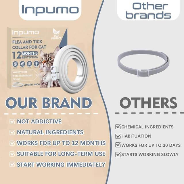 Thumbnail 6 de Collier anti-puces pour chats réglable et imperméable — protection jusqu’à 12 mois, huiles essentielles