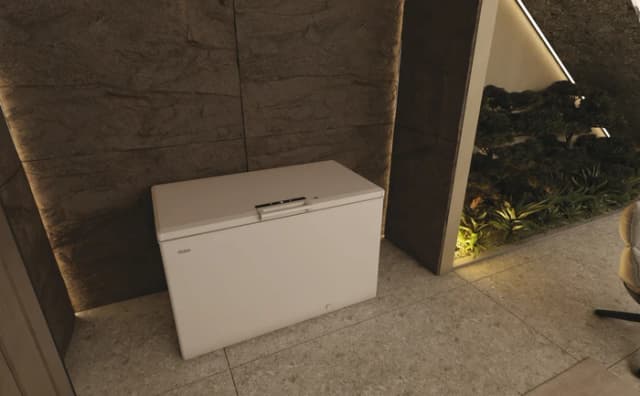 Thumbnail 8 de Haier HCE420D Gefriertruhe 418 l