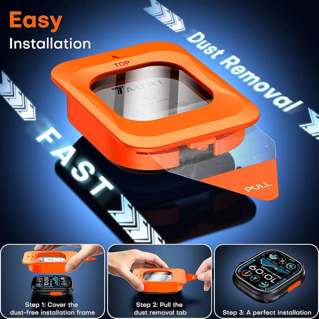 Detalle 2 de TAURI 2 Pack screen protector 49mm