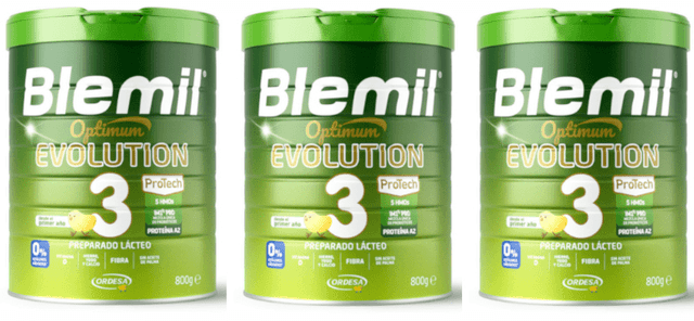 Imagen de Blemil Optimum Evolution 3 - Leche de Crecimiento 3x800g 🍼 en OfertitasTOP