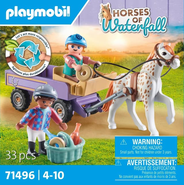 Thumbnail 3 de PLAYMOBIL 71496 Ponykutsche 4 🐴