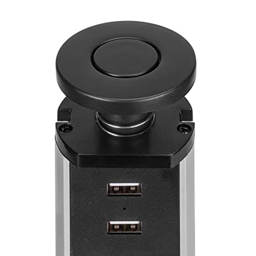 Thumbnail 5 de Emuca Regleta encastrable vertical 3 enchufes + 2 USB