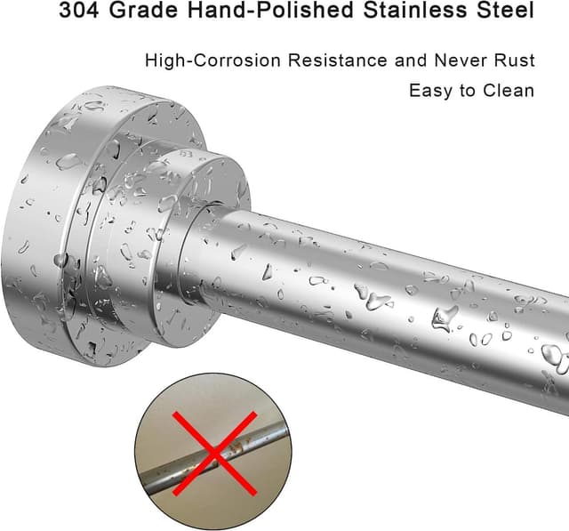 Detalle de Asta telescopica doccia 120-290 cm