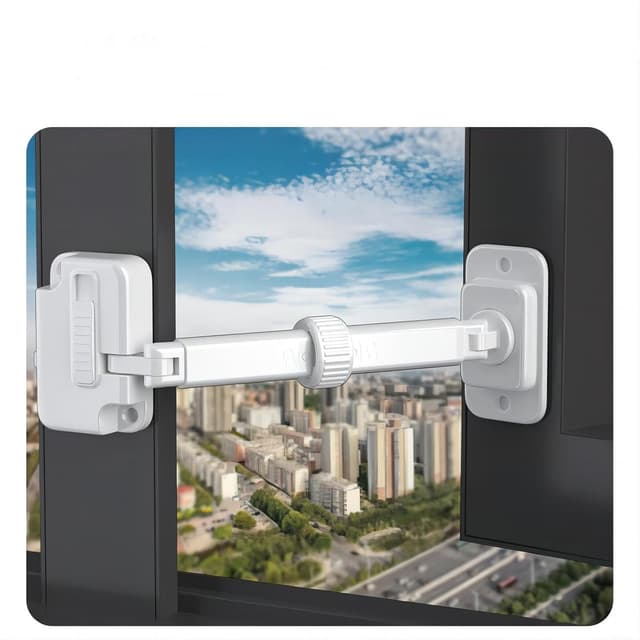 Detalle de Fenstersicherung Verstellbare Kindersicherung 2er-Set