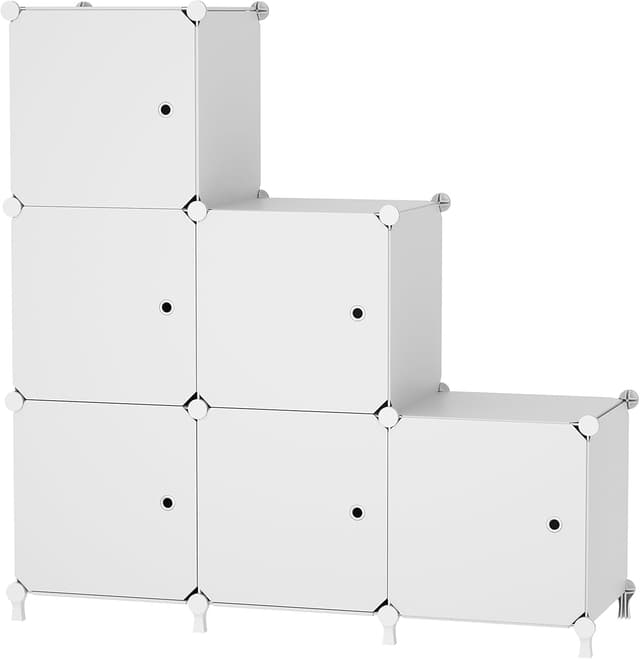 Detalle de ATTDETJL ATTSL6002 6-cube storage unit 30cm compartments
