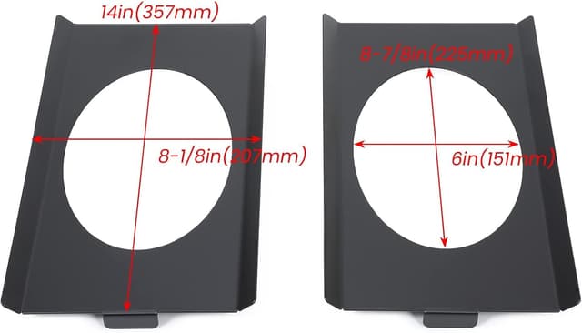 Thumbnail 2 de ECOTRIC Behind Seat Speaker Brackets 6x9