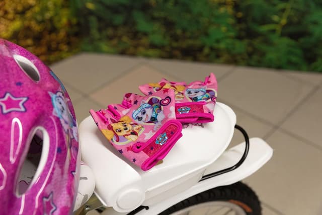 Detalle de Coppia guanti bici Paw Patrol senza dita per girl