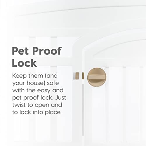 Thumbnail 3 de IRIS USA 4-Panel 24" Dog Playpen with Door