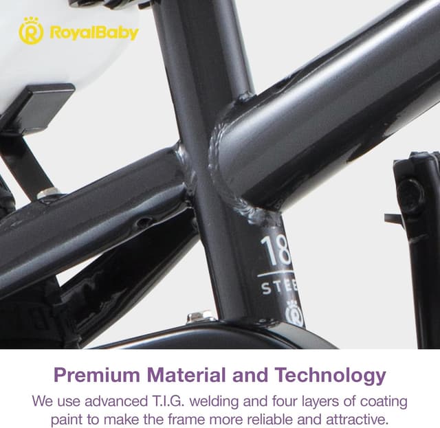 Thumbnail 5 de RoyalBaby EZ Balance to Pedal Kids Bike 12"