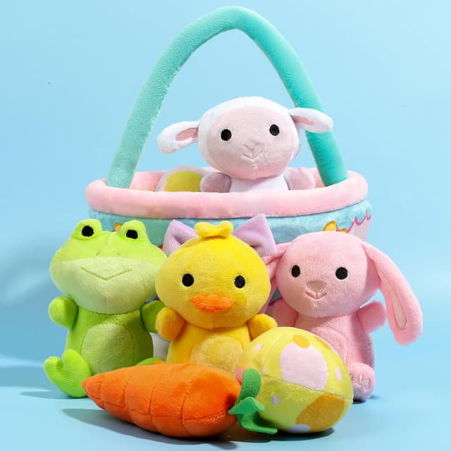 Thumbnail 6 de JOYIN 7 Pcs Easter Basket Plushies