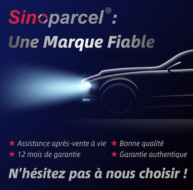 Detalle 2 de Sinoparcel HIR2/9012 — Ampoule halogène de phare jaune (lot de 2) 3800K 55W DC 12V