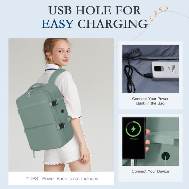 Thumbnail 3 de xlodea for Easyjet Cabin Bag 45x36x20 Underseat Travel Backpack