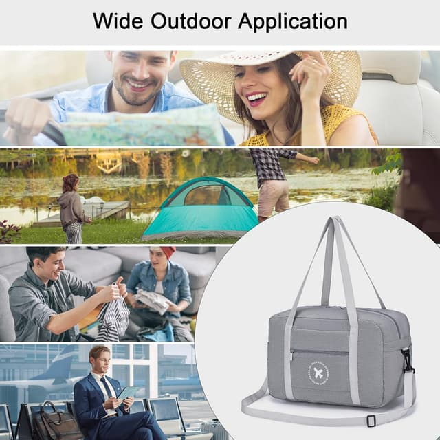 Thumbnail 6 de BAGZY Sac 40x20x25 sac cabine pliable