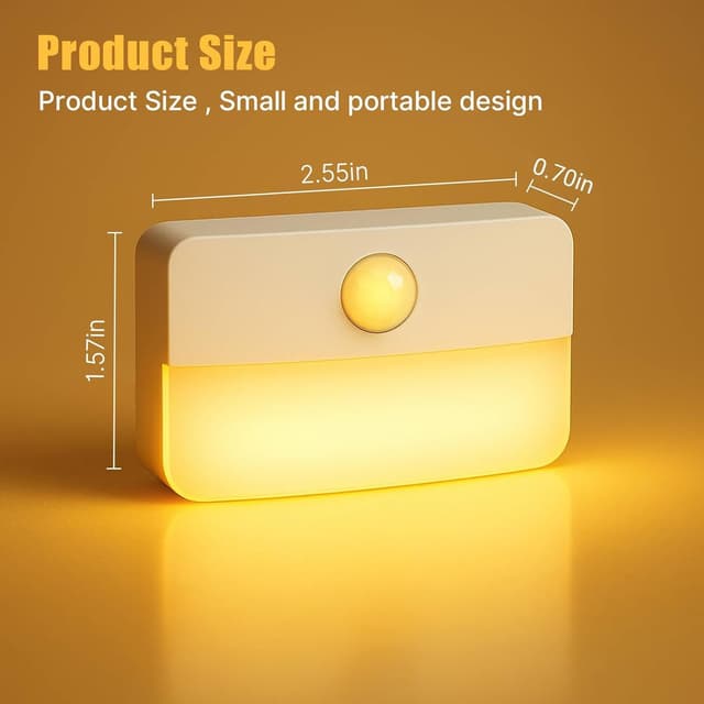 Thumbnail 6 de Motion Sensor Stair Light 8-Pack for Indoor Use