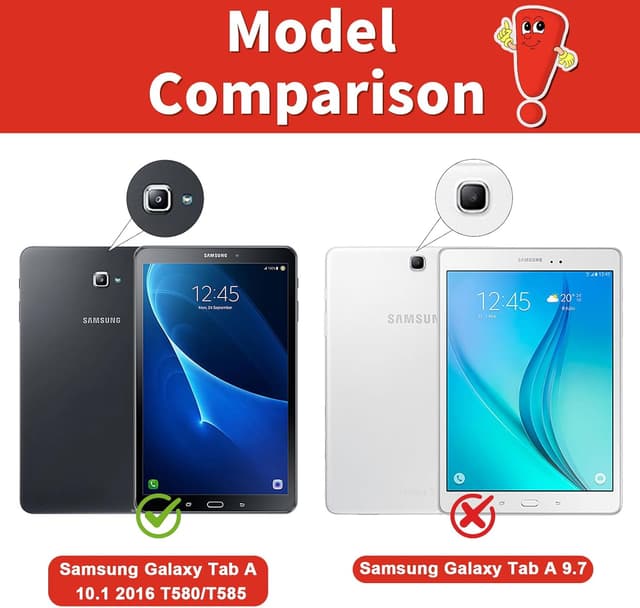 Detalle 2 de ONETHEFUL Hülle Galaxy Tab A 10,1 T580/T585