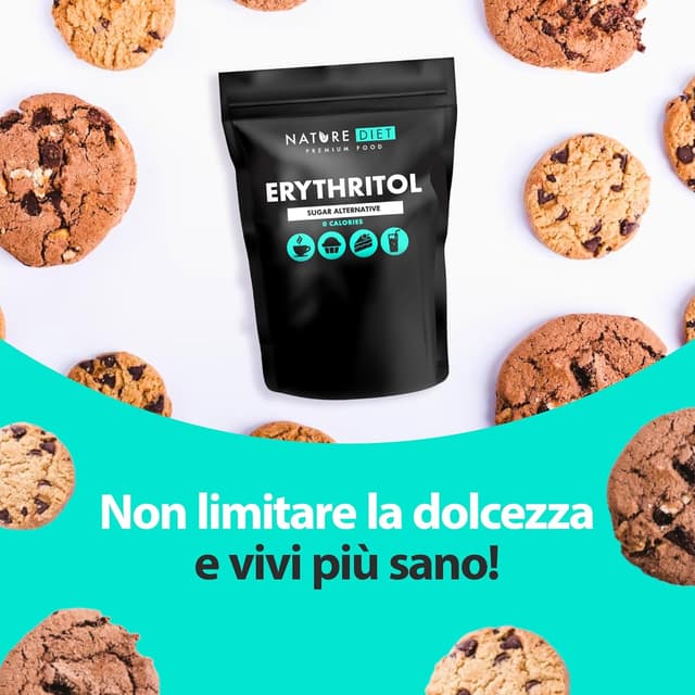 Thumbnail 6 de Nature Diet Eritritolo 2000 g 🍬