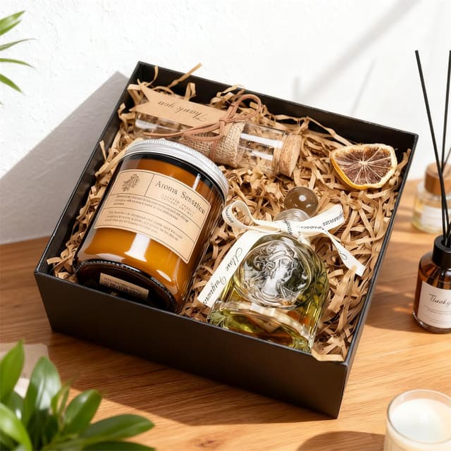 Detalle 2 de ENOCENT brown shredded tissue paper 100g