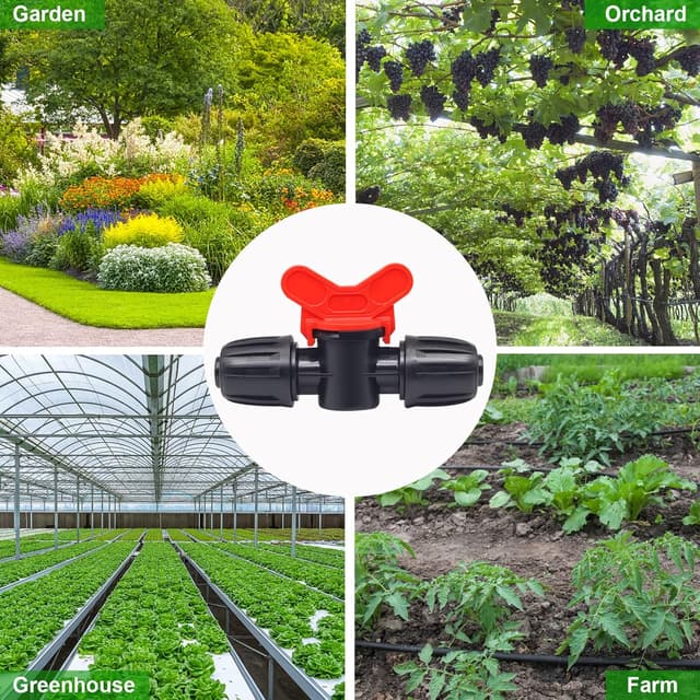 Detalle 2 de Hydrogarden Micro-Drip Ventil-Set 10 Stk 13 mm