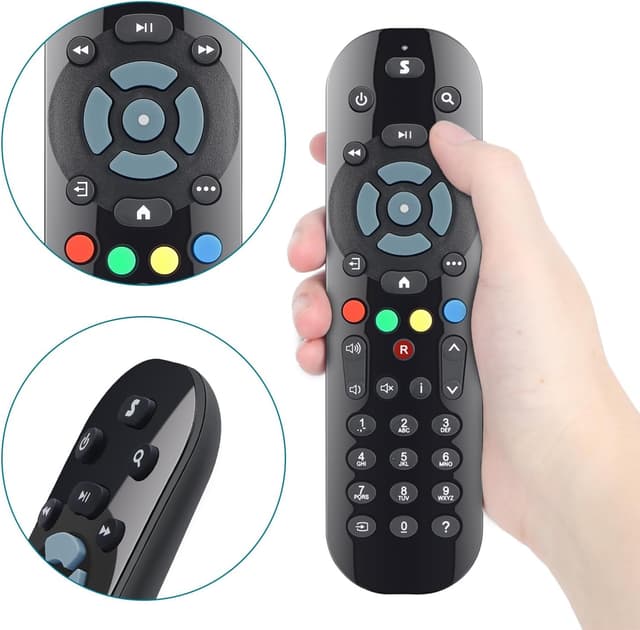 Thumbnail 5 de Replacement Remote Control Pack of 2 for Sky Q