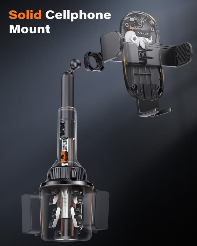 Detalle 1 de APPS2Car Handyhalterung fürs Auto mit 25,9–31,5 cm