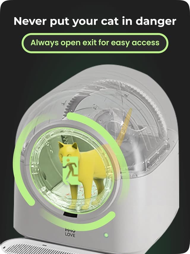 Thumbnail 5 de HHOlove TY-PRO Selbstreinigendes Katzenklo 60 L 🐱