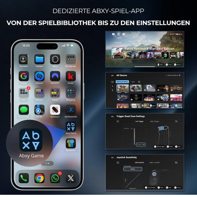 Detalle 2 de abxylute S9 Gaming-Controller mit Hall, Full-Size