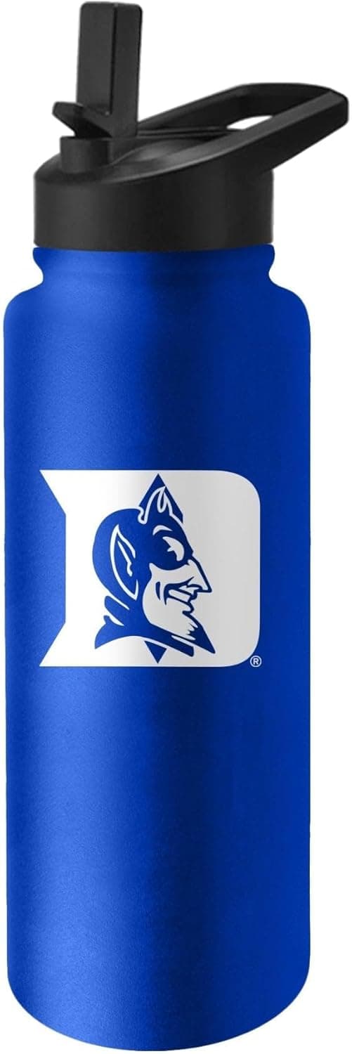 Detalle de Logo Brands NCAA Texas A&M Aggies Step & Repeat 34 oz Stainless Steel Quencher Bottle with All-Over Logo