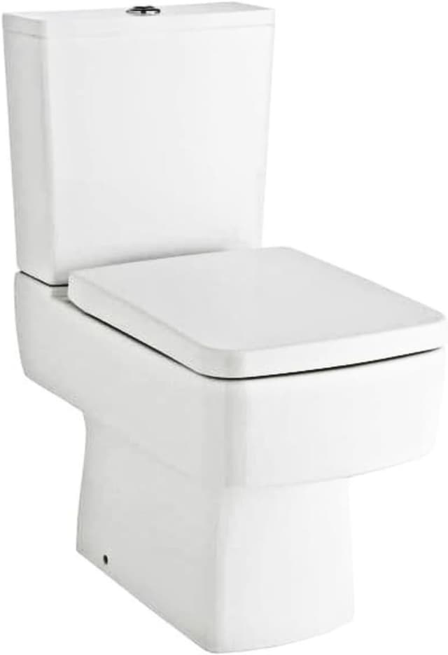 Thumbnail 1 de UF Rectangular Soft Close Toilet Seat 44×36 cm 🚽