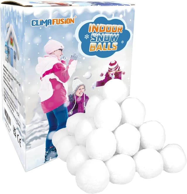 Detalle de Climfusion fake snowballs 50 pack, 3 inch