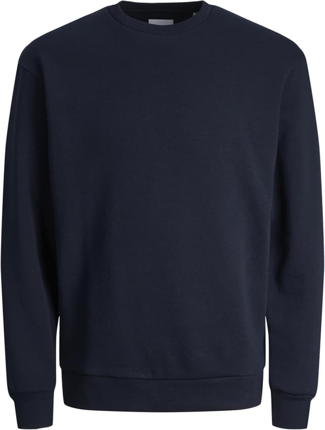Detalle de Jack & Jones Junior Jjebradley Sweat Crew NOOS felpa girocollo in tessuto spazzolato (confezione da 1)