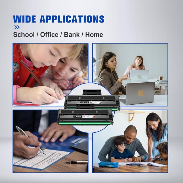 Thumbnail 6 de Q-image D111L compatible toner cartridges (2 black) for Samsung Xpress M2026W, M2070W and select SL-M2020/SL-M2070 printers