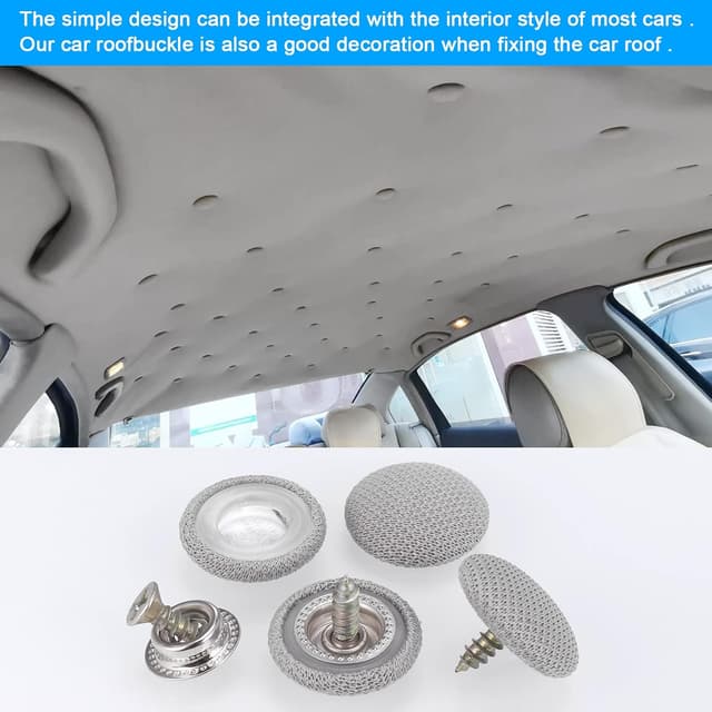 Thumbnail 6 de Zocipro Dachhimmel-Reparatur-Set (65 Stück) für Autohimmel-Nieten