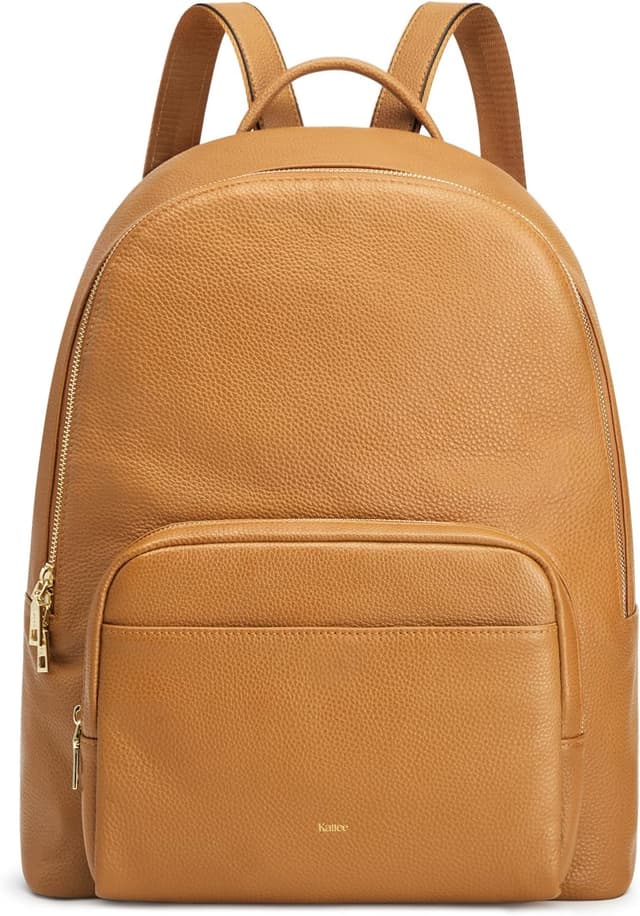 Detalle de Kattee sac à dos en cuir véritable pour femme