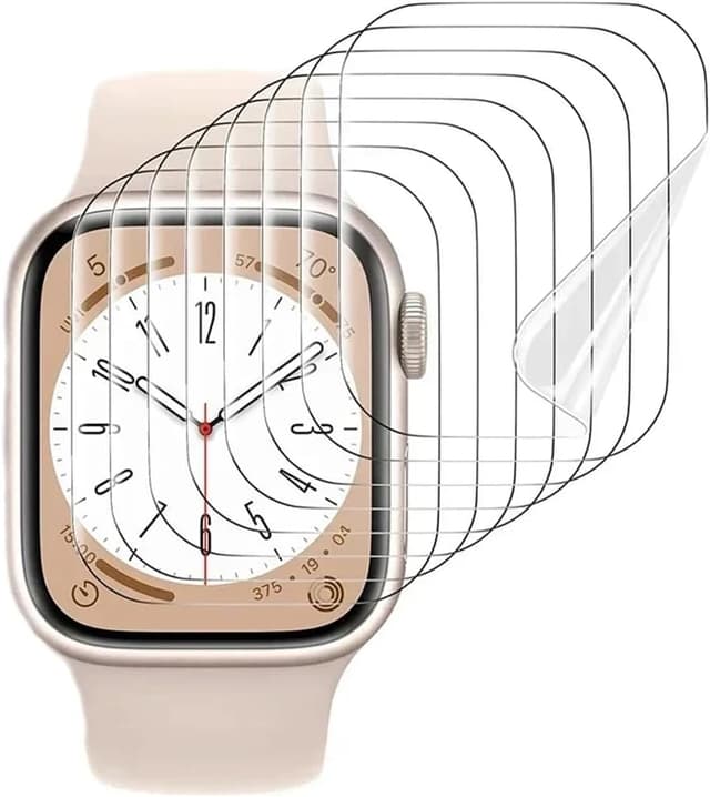 Thumbnail 6 de Yiranzix TPU Gel Displayschutz für Apple Watch 41 mm