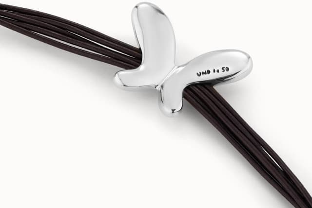 Detalle de UNO de 50 Bracelet cuir 5 lanières