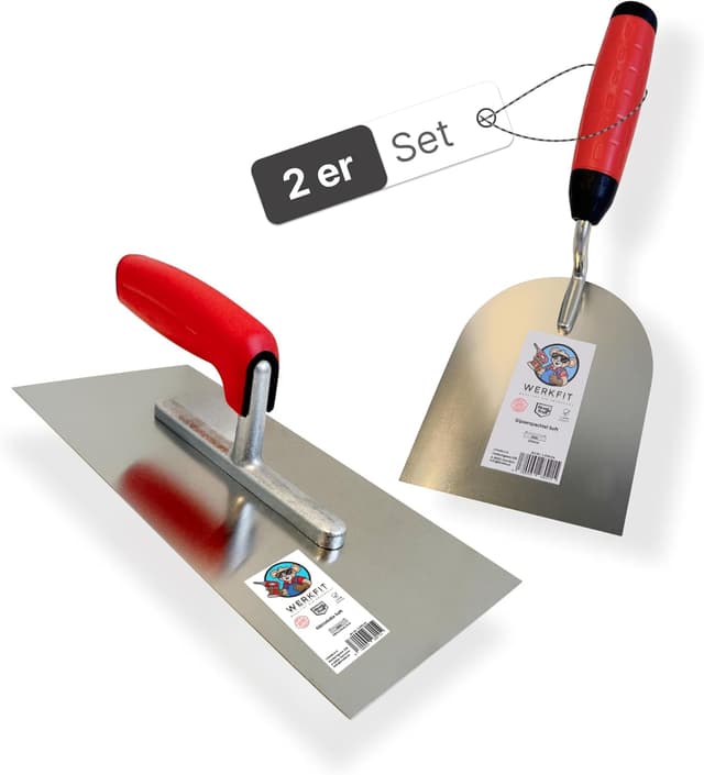 Detalle de Glättekelle Set für Gips 100 mm