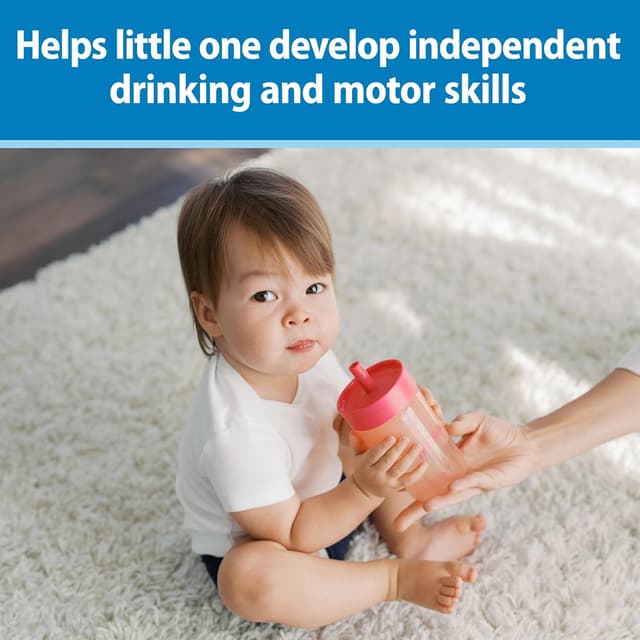 Thumbnail 5 de Dr. Brown's Milestones Straw-to-360° Toddler Cup 10 oz