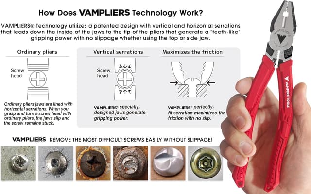 Thumbnail 3 de Vampire Vmpvt-001–8 pince 20,3 cm ⚙