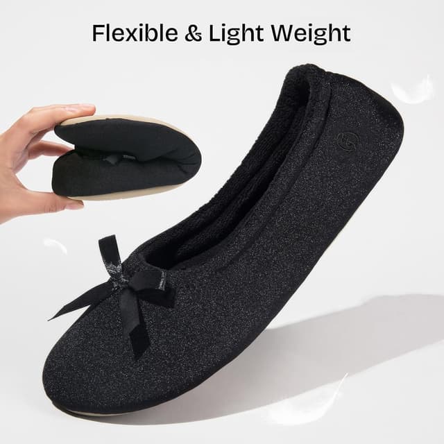 Detalle 2 de EverFoams Memory Foam ballerina slippers