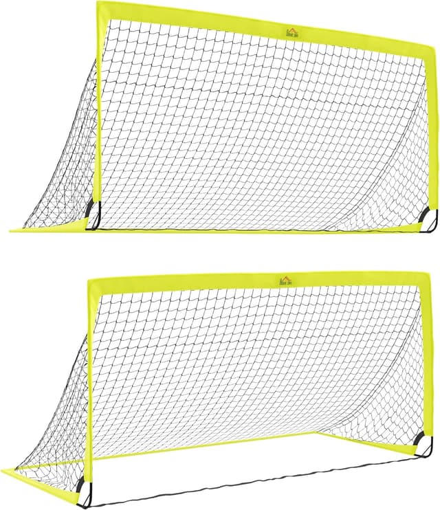 Detalle de Football goal nets 6 x 3 ft, set of 2