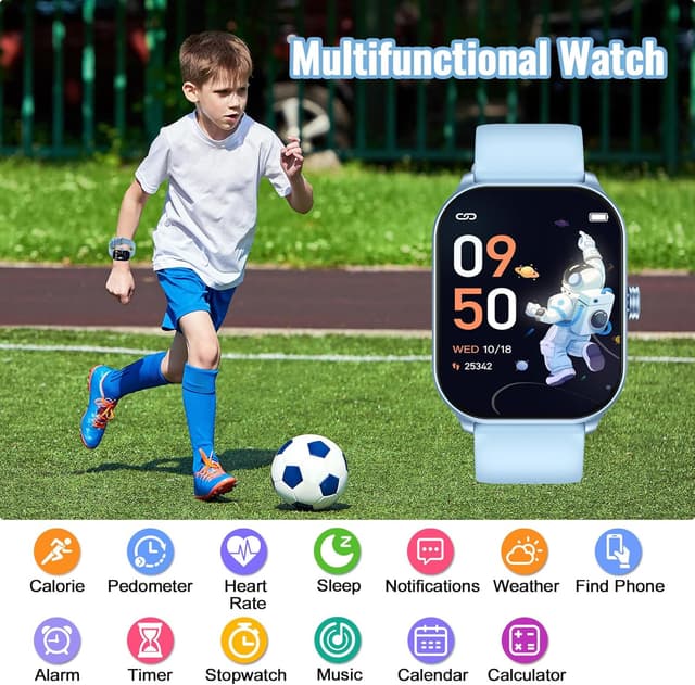 Detalle 2 de Tynggko Kids Smart Watch 65 modes