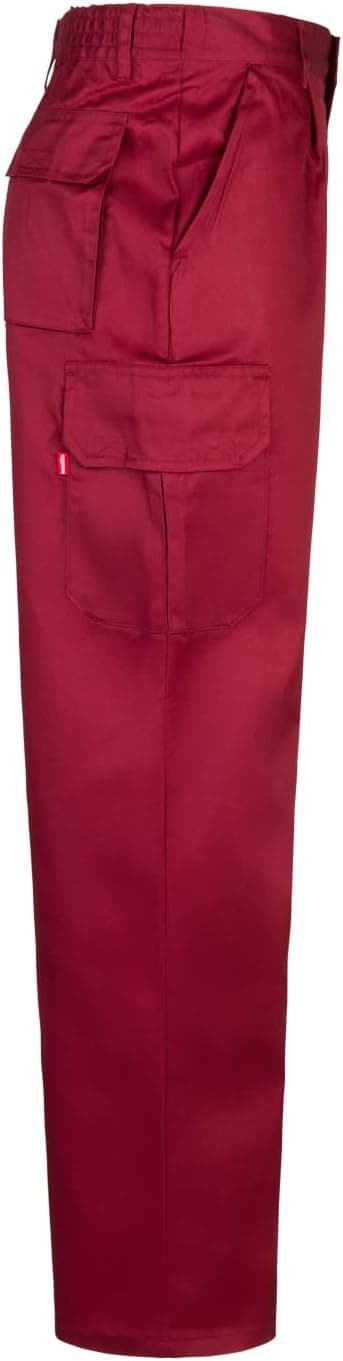 Detalle 2 de VELILLA 345 Pantalón Multibolsillos Granate Talla 34