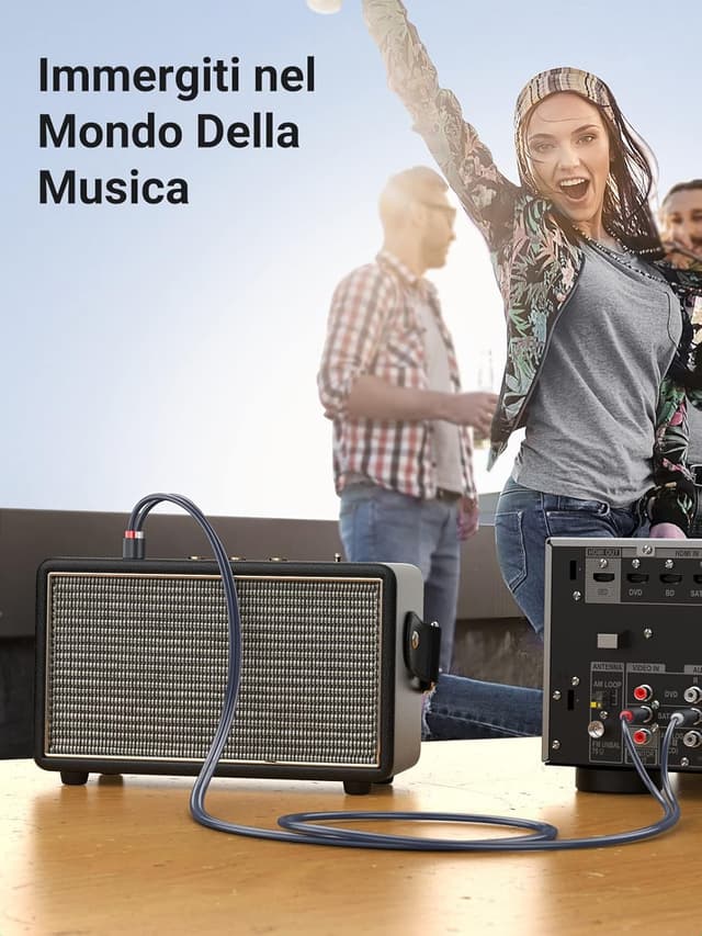 Thumbnail 6 de UGREEN Cavo RCA 2M per audio stereo