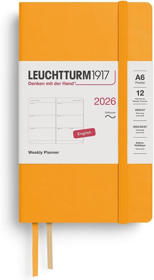 Thumbnail 6 de LEUCHTTURM1917 Wochenkalender Medium A5 2026 (Softcover) – 12 Monate mit Wochenansicht