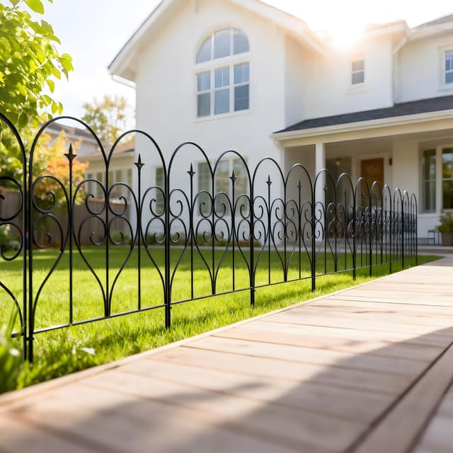 Thumbnail 6 de Thealyn Decorative Garden Fence 81cm